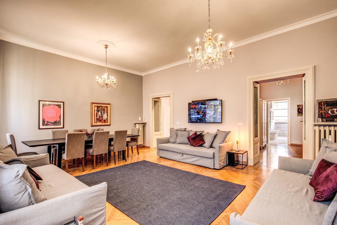 The Great Retro Apartment Rome Bagian luar foto